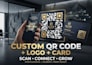design custom qr codes, qr code with logo and business card